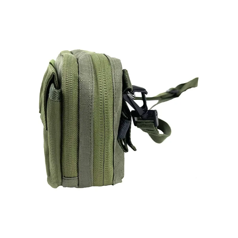 Indispensable Polyester Shoulder Bag Crossbody Bag Unisex Army Green-2