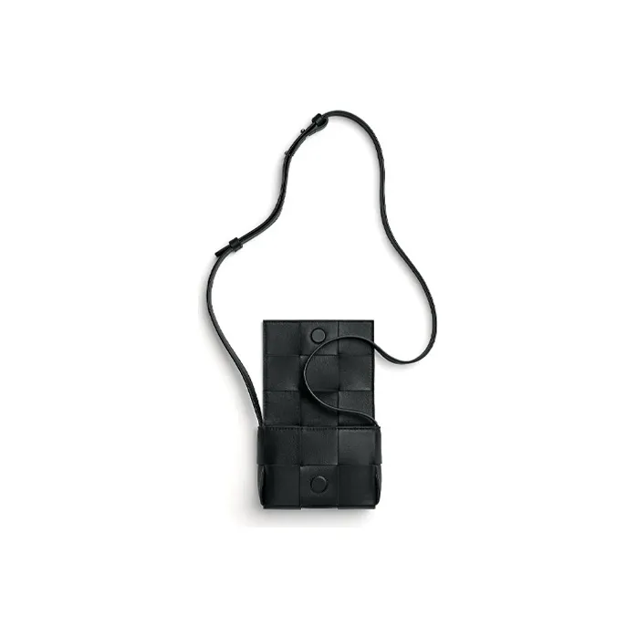 Bottega Veneta Intreccio Cassette Mini Crossbody Bag-3
