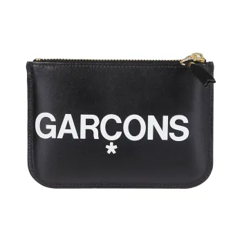 CDG Huge Logo Wallet Red