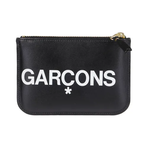 Comme Des Garcons SA8100HL Huge Logo Wallet Red