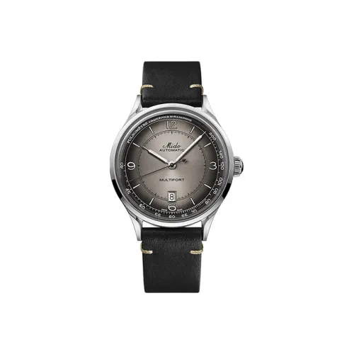 MIDO Men’s Multifort Series Mechanical Watch 40mm M040.407.16.060.00 Black/Gray