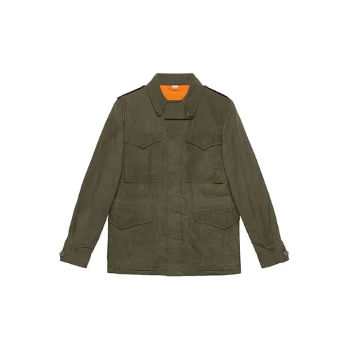 GUCCI Jacket Men Green