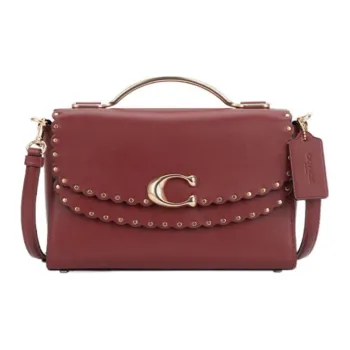 COACH Celia Cow Leather Handbag Shoulder Bag Crossbody Bag Medium Size Women's Cherry Red