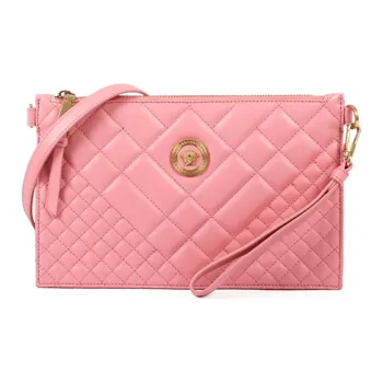 FANSIZHE VERSACE Leather Clutch Women's Pink