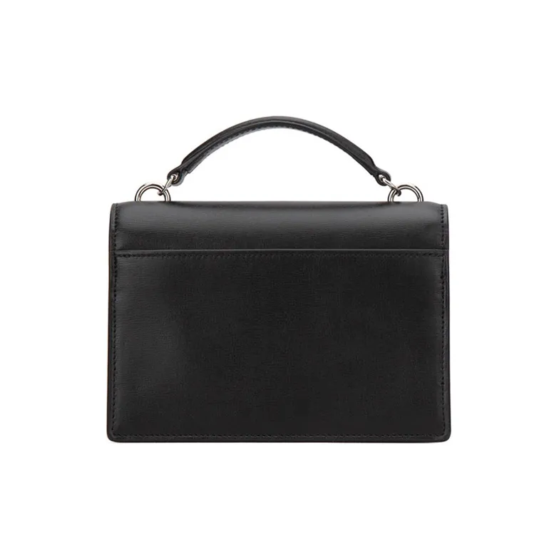 SAINT LAURENT YSL Smooth Leather Sunset Handbag Trumpets Women's Black-2