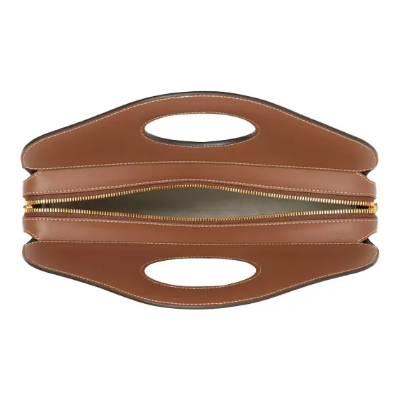 Burberry Leather Shoulder Bag, Crossbody Bag, Handbag Small Size Women's Malt Brown-2