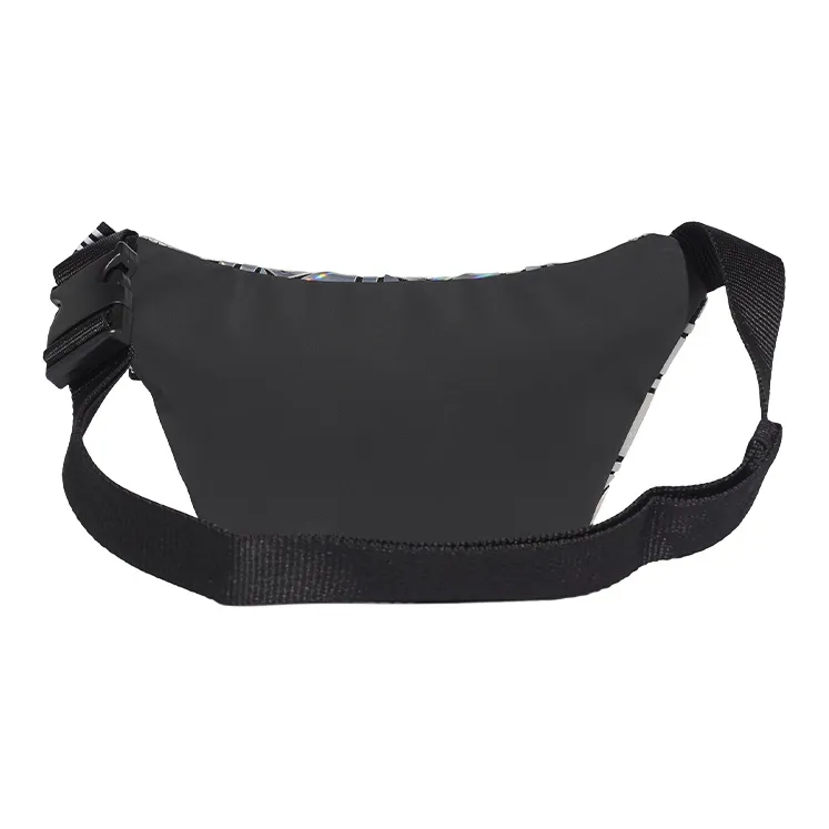 Adidas Originals Artificial Leather Fanny Pack Regular Women's Dazzling Color Silver-2