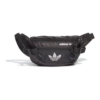 Adidas Originals Polyester Crossbody Bag Sling Bag Fanny Pack Regular Unisex Black