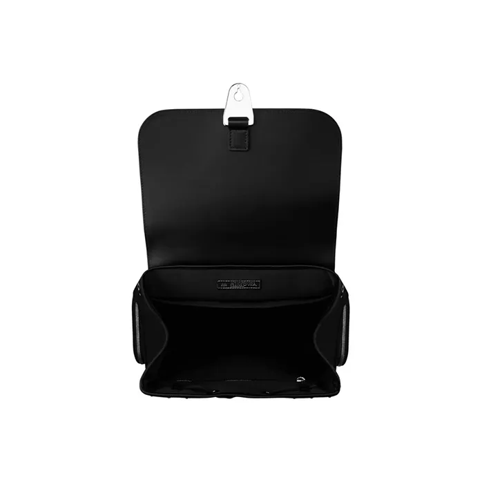 RIMOWA Never Still Patchwork With Grain Leather Backpack Tubas Unisex Black-3