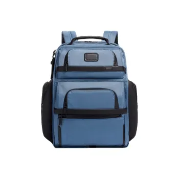 TUMI Nylon Fabric Backpack Men's Storm Blue