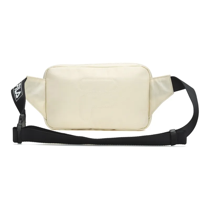 FILA Athletics Fabric Sling Bag Crossbody Bag Fanny Pack Regular Unisex Cloud Frost White-3