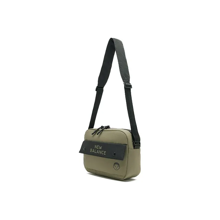 New Balance Noritake Zhiwu Collaboration Fabric Shoulder Bag Crossbody Bag Regular Unisex Army Green-1