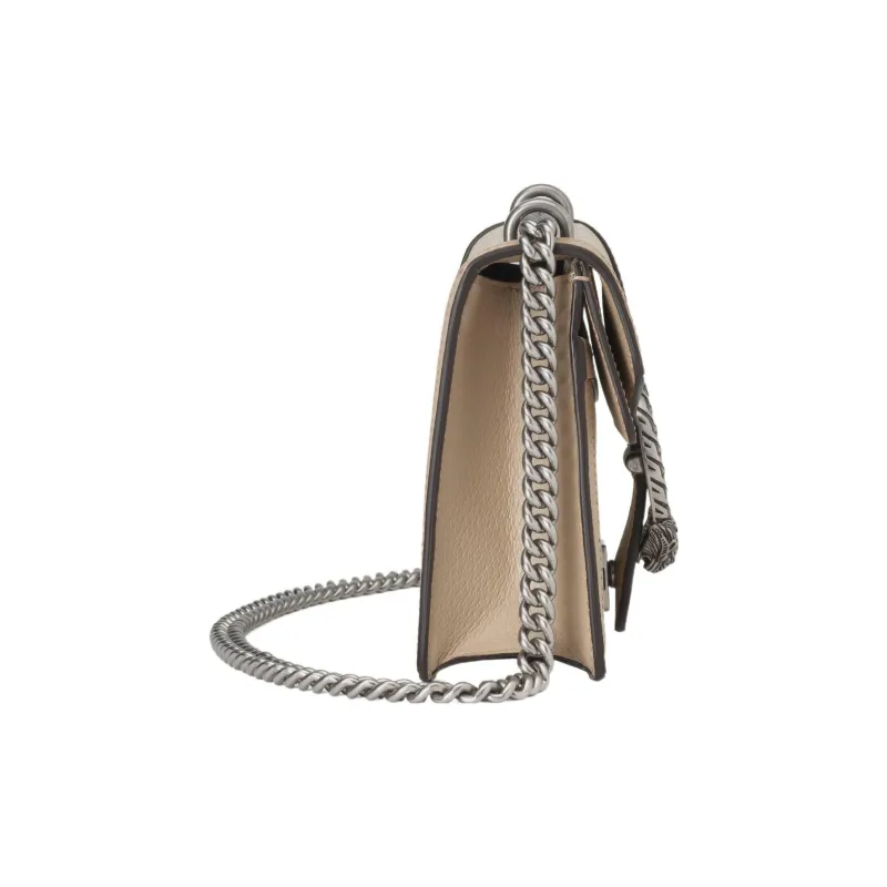 GUCCI Dionysus Canvas With Leather Crossbody Bag, Shoulder Bag Women's-3