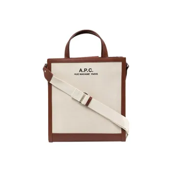 A.P.C Linen Handbag Regular Women's Beige