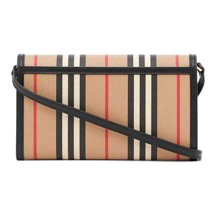 Burberry Vintage Cotton Wallet, Crossbody Bag, Shoulder Bag Women's Archive Beige-1