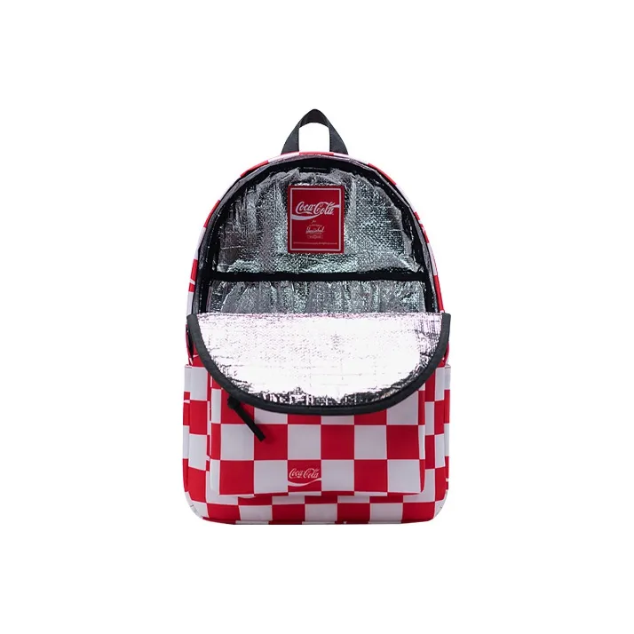 Herschel Polyester Backpack Extra Large Unisex Red/White-3