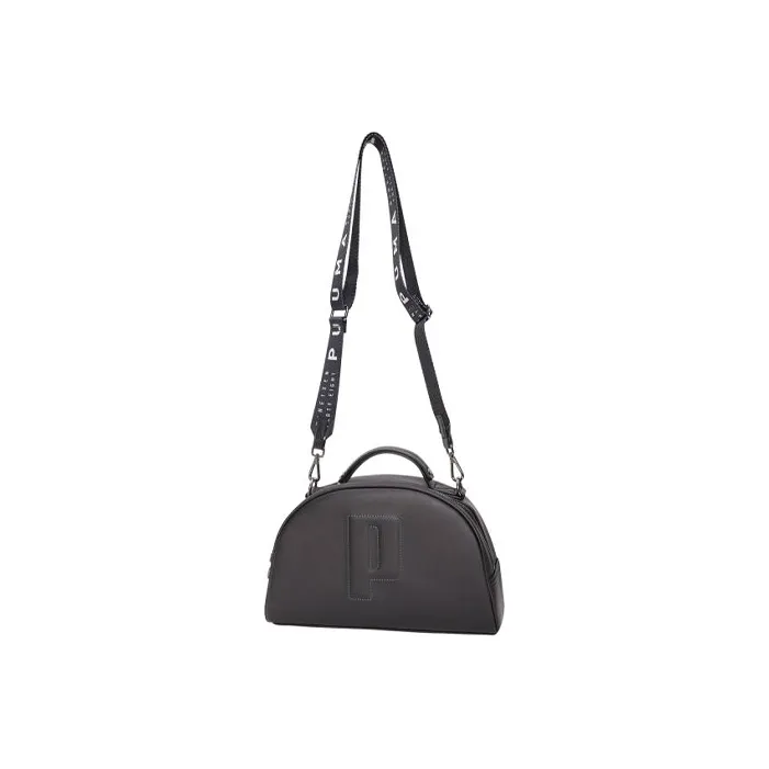 PUMA Synthetic Leather Portable Crossbody Bag Shoulder Bag Regular Women's Black-1