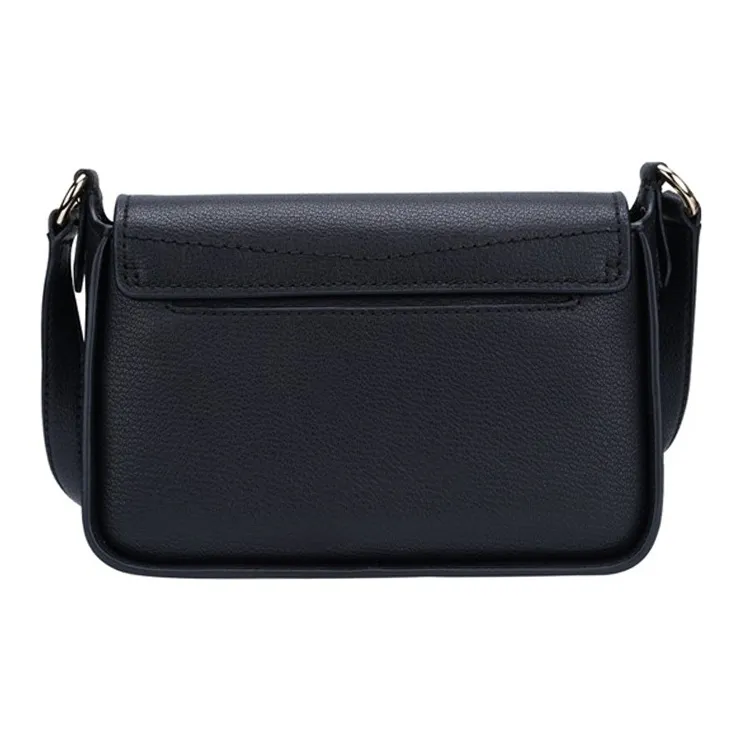 MICHAEL KORS Sylvia Leather Flap Bag Shoulder Bag Crossbody Bag Regular Women's Black-2