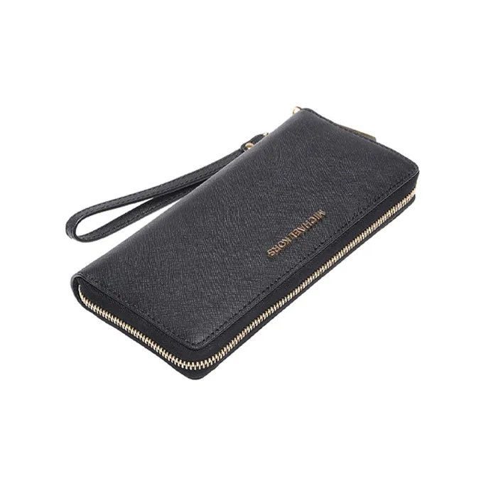 MICHAEL KORS MICHAEL KORS Handbag Collection Jet Set Travel Cow Leather Clutch Women's Black-4