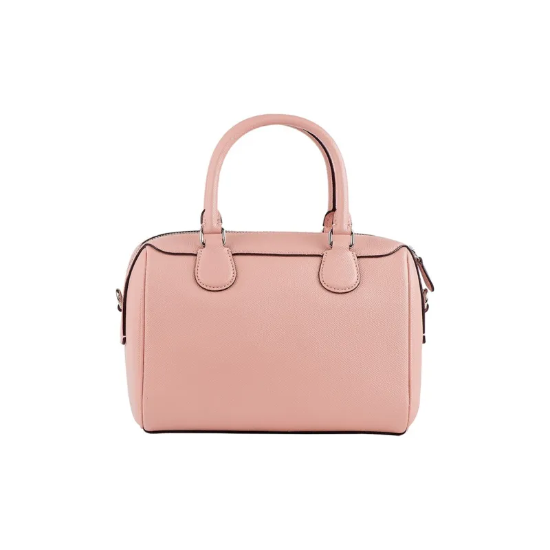 COACH Bennett Leather Boston Bag Shoulder Bag Crossbody Bag Handbag Small Size Women's Light Pink-2