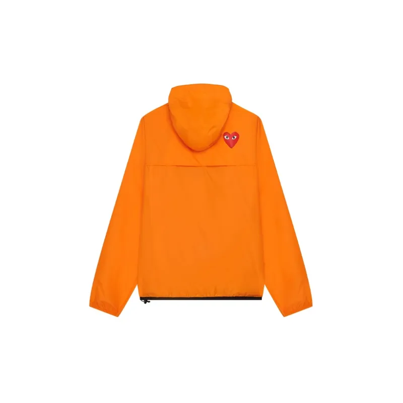 Comme Des Garcons Play X K Way Kids Half Zip Jacket-1