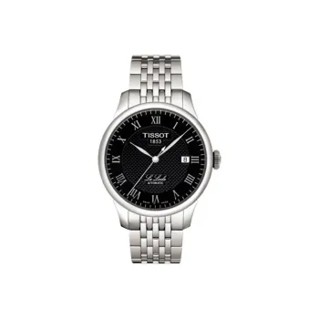 TISSOT Le Locle Collection Automatic Mechanical Movement Men's Watches Watch 39.3mm Black Dial T41.1.483.53