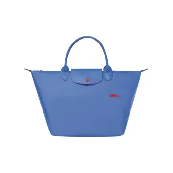 LONGCHAMP Le Pliage Club Canvas Canvas Bag Dumpling Bag Handbags Women's Blue
