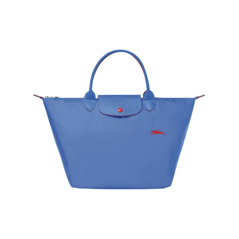 LONGCHAMP Le Pliage Club Canvas Canvas Bag Dumpling Bag Handbags Women's Blue-0