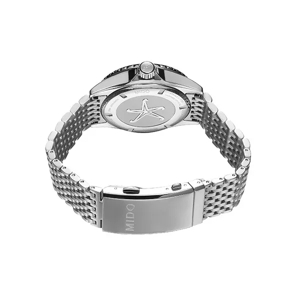 MIDO Leader Submariner Collection Automatic Mechanical Movement Men's Watches Watch 40.5mm Black Dial-4