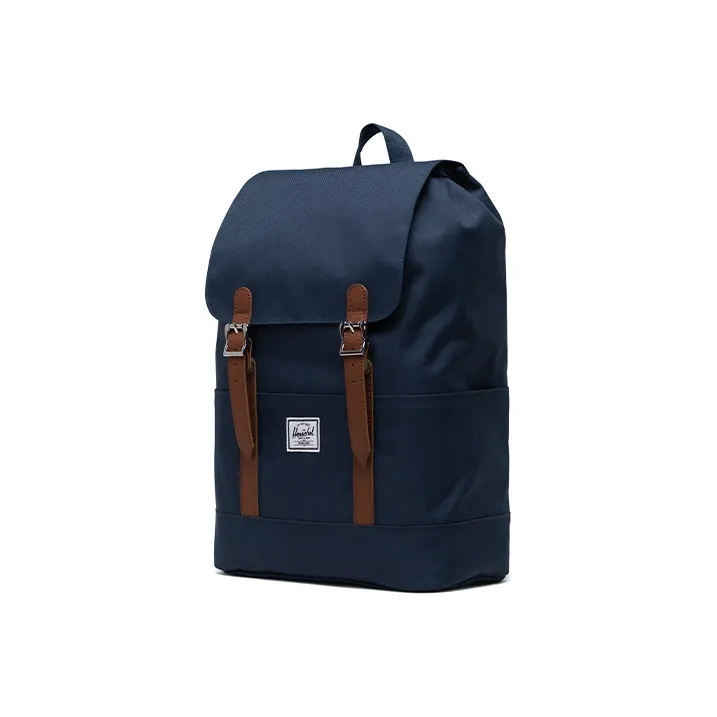Herschel Polyester Backpack Small Size Unisex Marine Blue-2