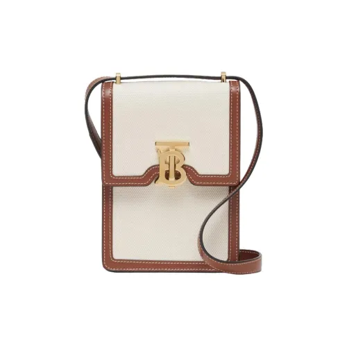 Burberry Robin Mini Bag White/Tan