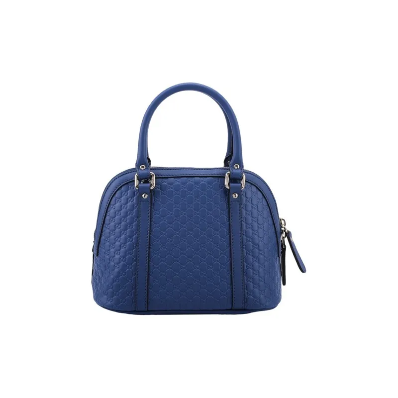 GUCCI MicroGUCCIssima Leather Mini Dome Satchel Bag-2