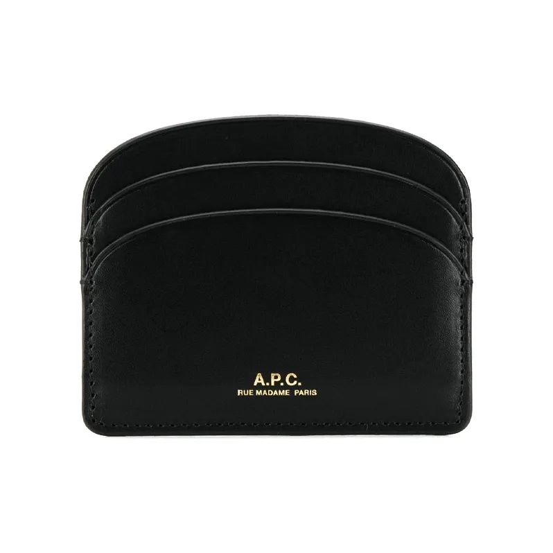 A.P.C Logo stamp Cardholder-0