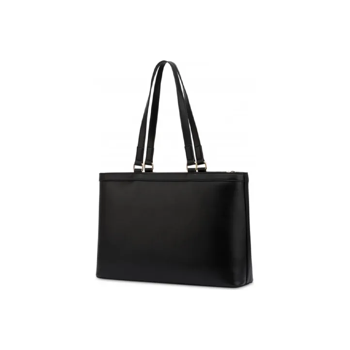 MOSCHINO Artificial Leather Tote Bag Shopping Bag Handbag Women's Black-2