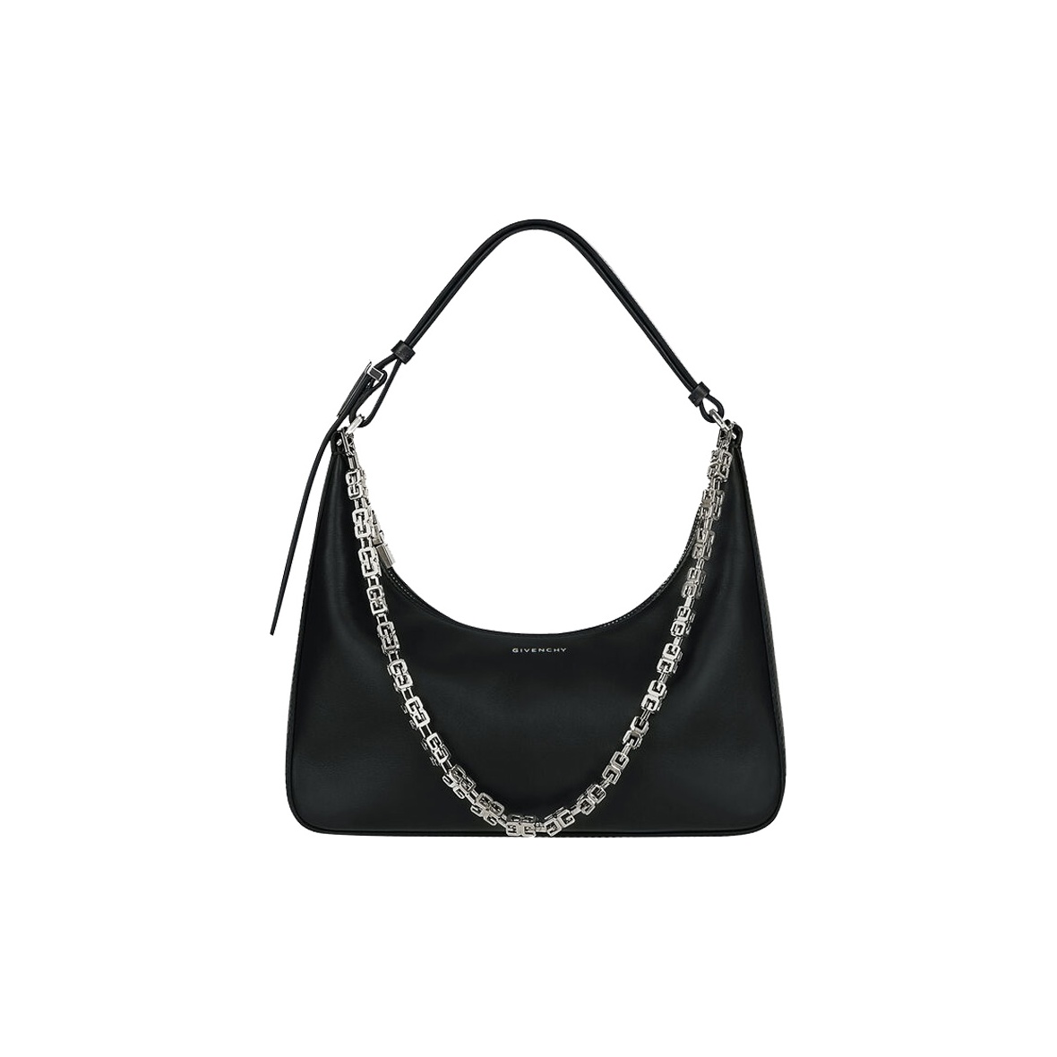 Givenchy Moon Cut Out Shoulder Bag Small Black Bag+Dust Bag