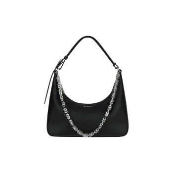 Givenchy Moon Cut Out Shoulder Bag Small Black