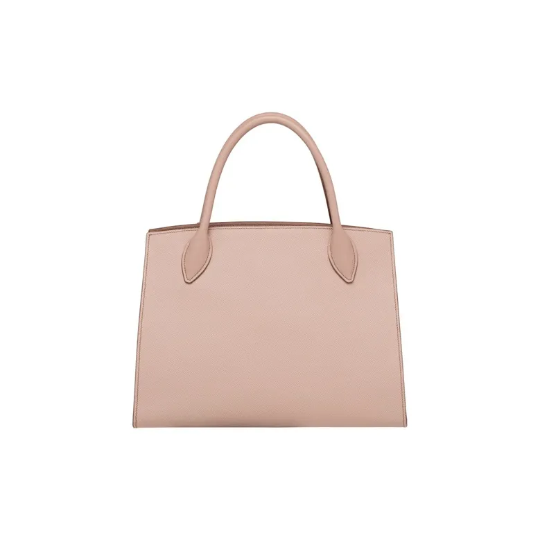 PRADA Monochrome Leather Handbag Shoulder Bag Crossbody Bag Women's Pink-2