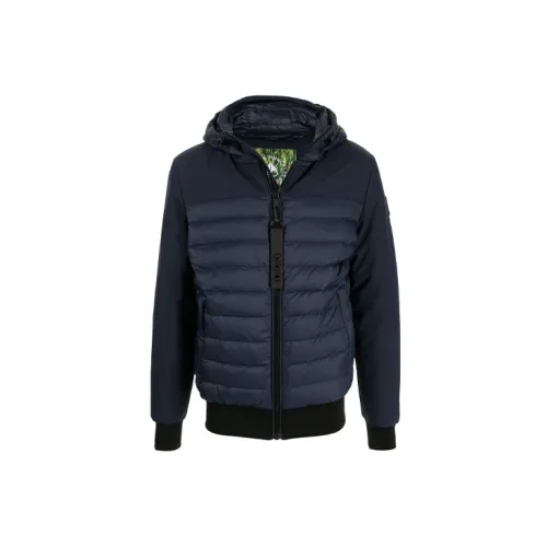 Moose Knuckles Puffer Jackets Men Blue