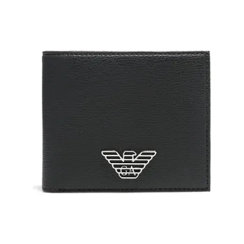 EMPORIO ARMANI PVC Card Holder, Wallet, Wallet Men's Black