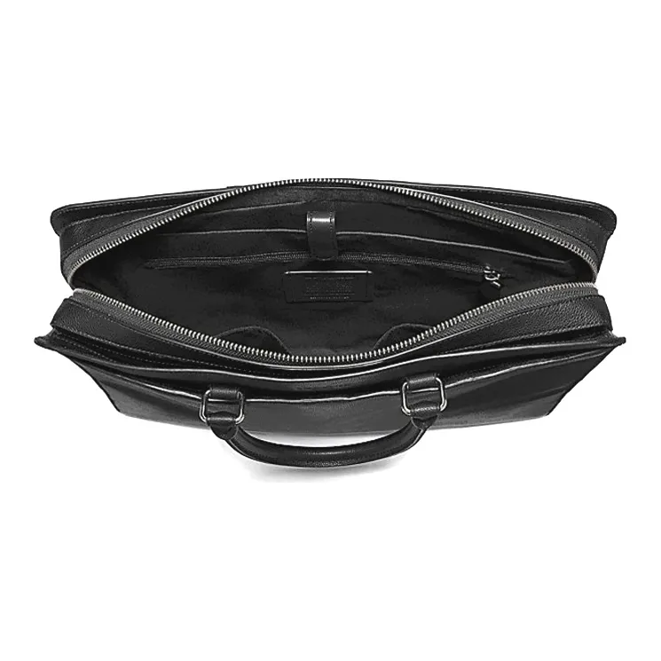 COACH Beckett Calfskin Shoulder Bag Briefcase Laptop Bag Handbag Large Size Men's Black-1