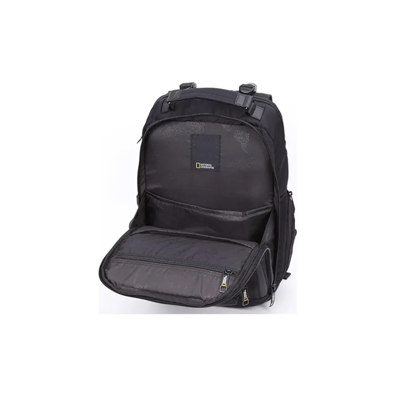 NATIONAL GEOGRAPHIC Nylon Laptop Backpack Regular Unisex Black-2