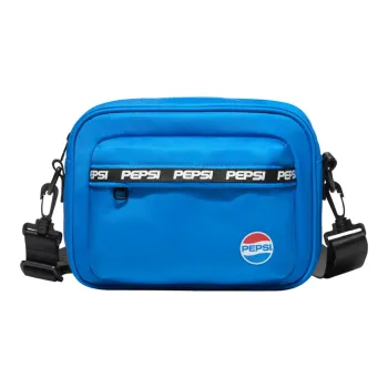 Pepsi Nylon Fabric Backpack Crossbody Bag Regular Unisex Pepsi Blue