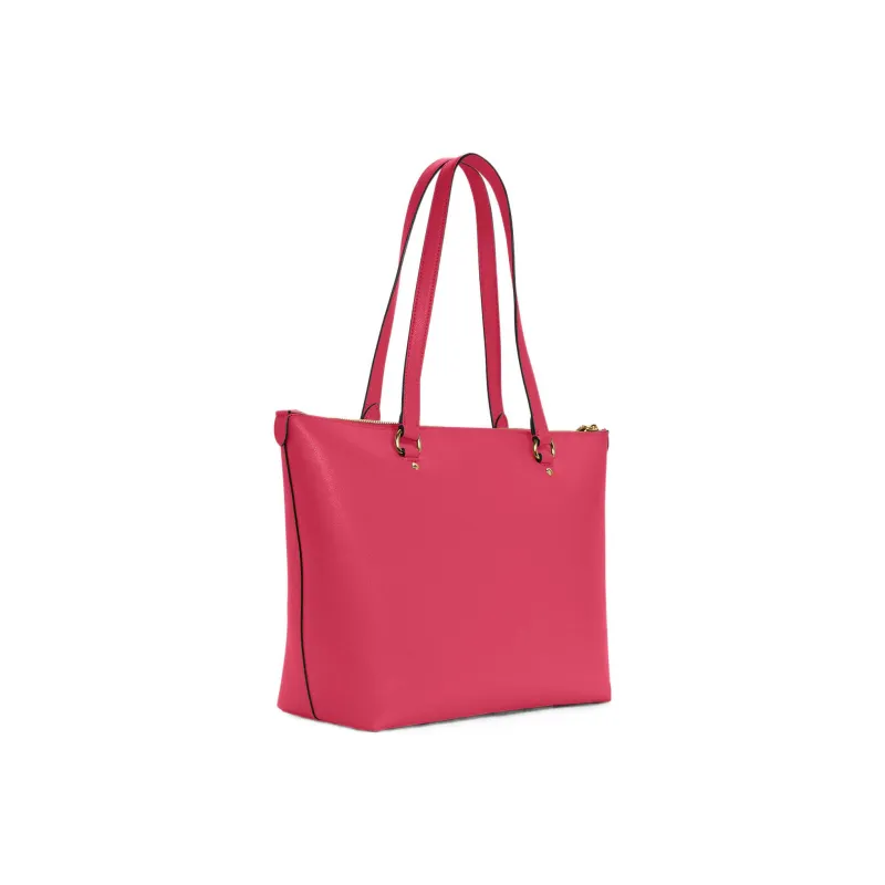 COACH Gallery Leather Tote Bag Shoulder Bag Large Size Women's Pink-1