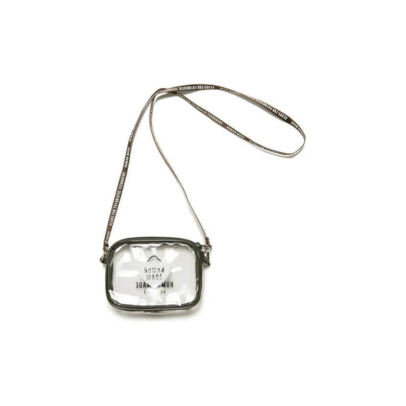 HUMAN MADE PVC Shoulder Bag, Crossbody Bag Trumpets Unisex Transparent-1