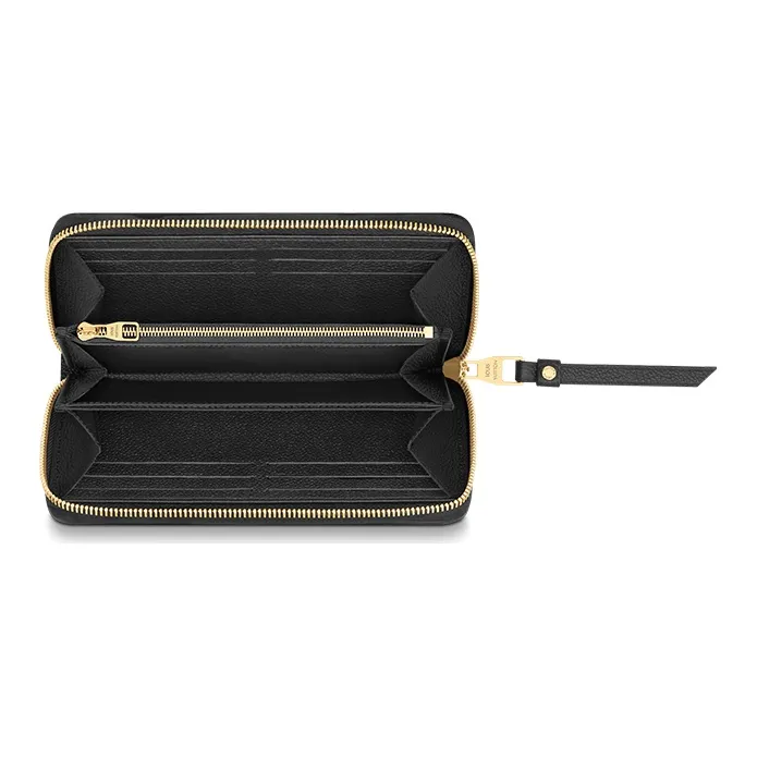 LOUIS VUITTON Wallet Zippy Monogram Empriente Black-3