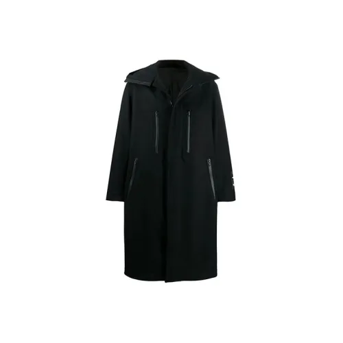 Y-3 Coats Men Black