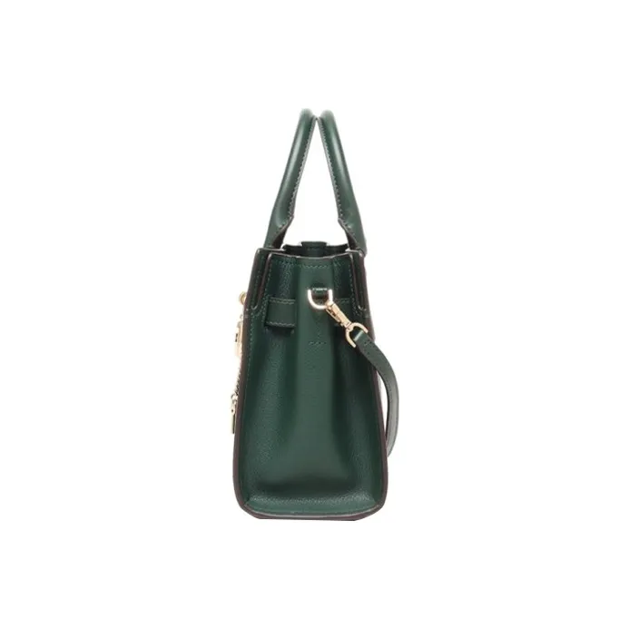 MICHAEL KORS Leather Key Accessories Shoulder Bag Crossbody Handbag Regular Women's Dark Green-3