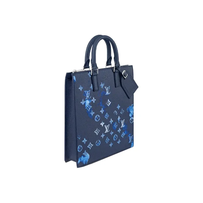 LOUIS VUITTON Sac Plat Zippe Ink Watercolor-2