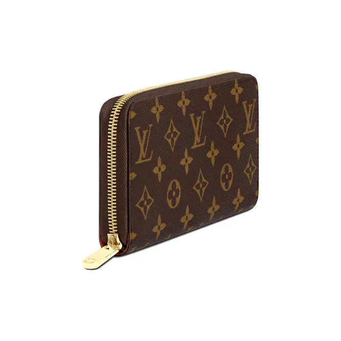LOUIS VUITTON Zippy Wallet Monogram Poppy-1