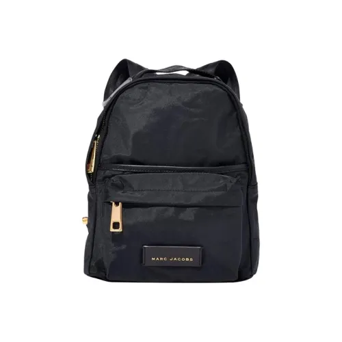 MARC JACOBS Unisex Nylon Logo High Capacity Backpack Black